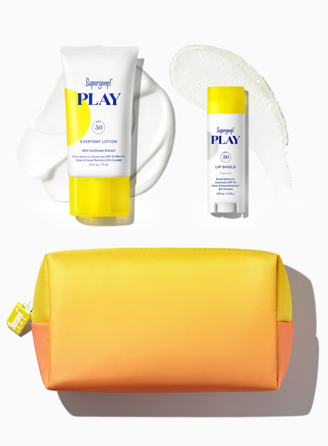 Supergoop! Work Hard PLAY Hard SPF Set