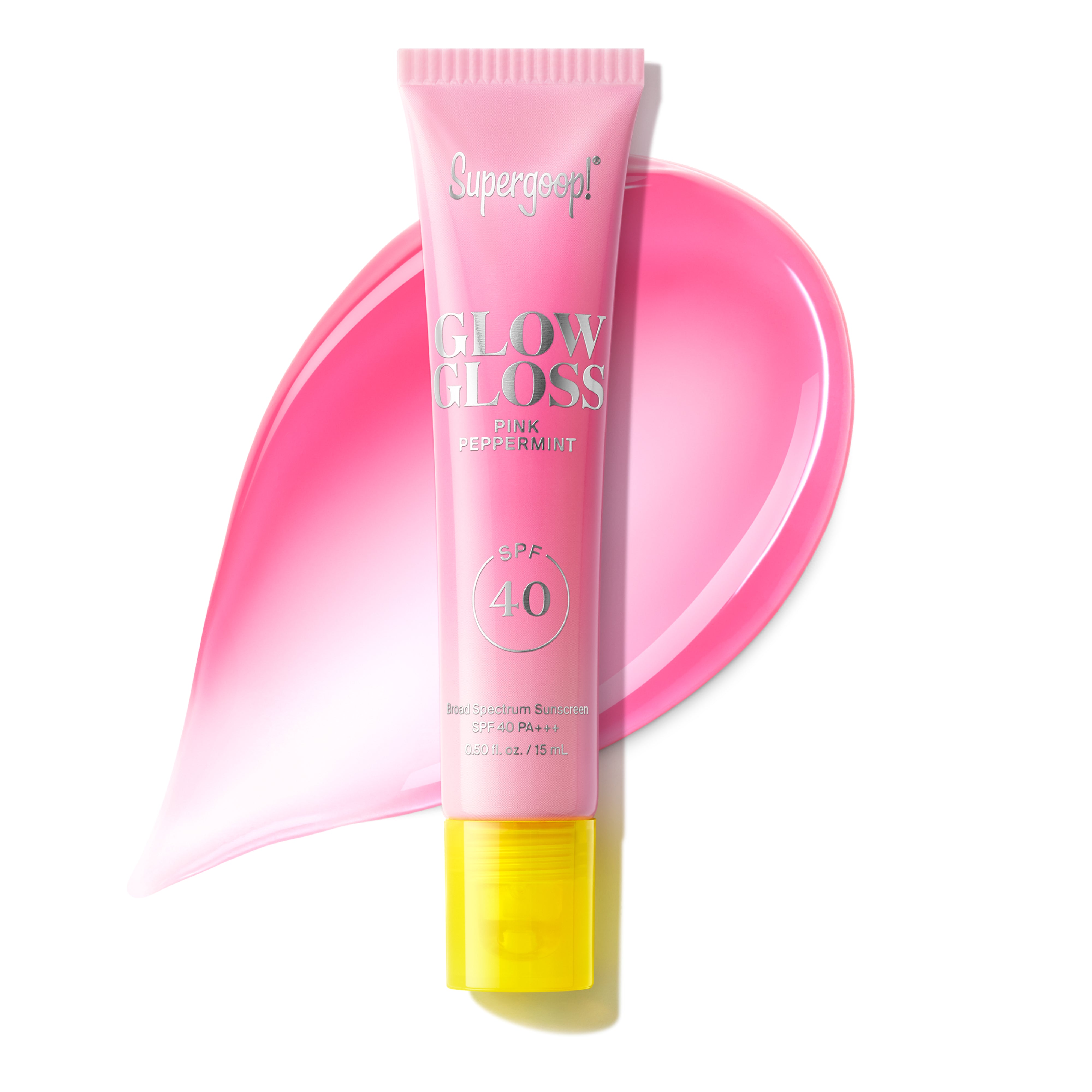 Supergoop! | Glow Gloss SPF 40 Lip Balm Pink Peppermint