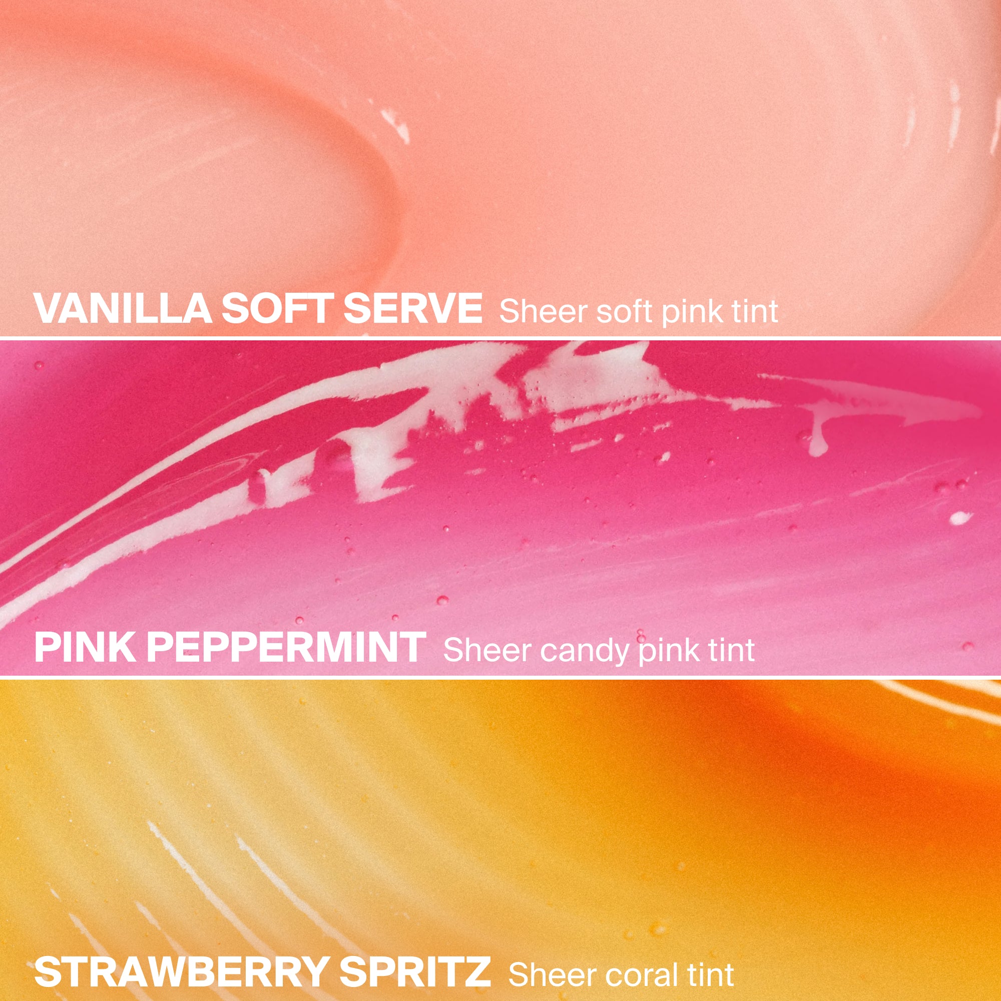Supergoop! | Glow Gloss SPF 40 Lip Balm Strawberry Spritz / Vanilla Soft Serve / Pink Peppermint