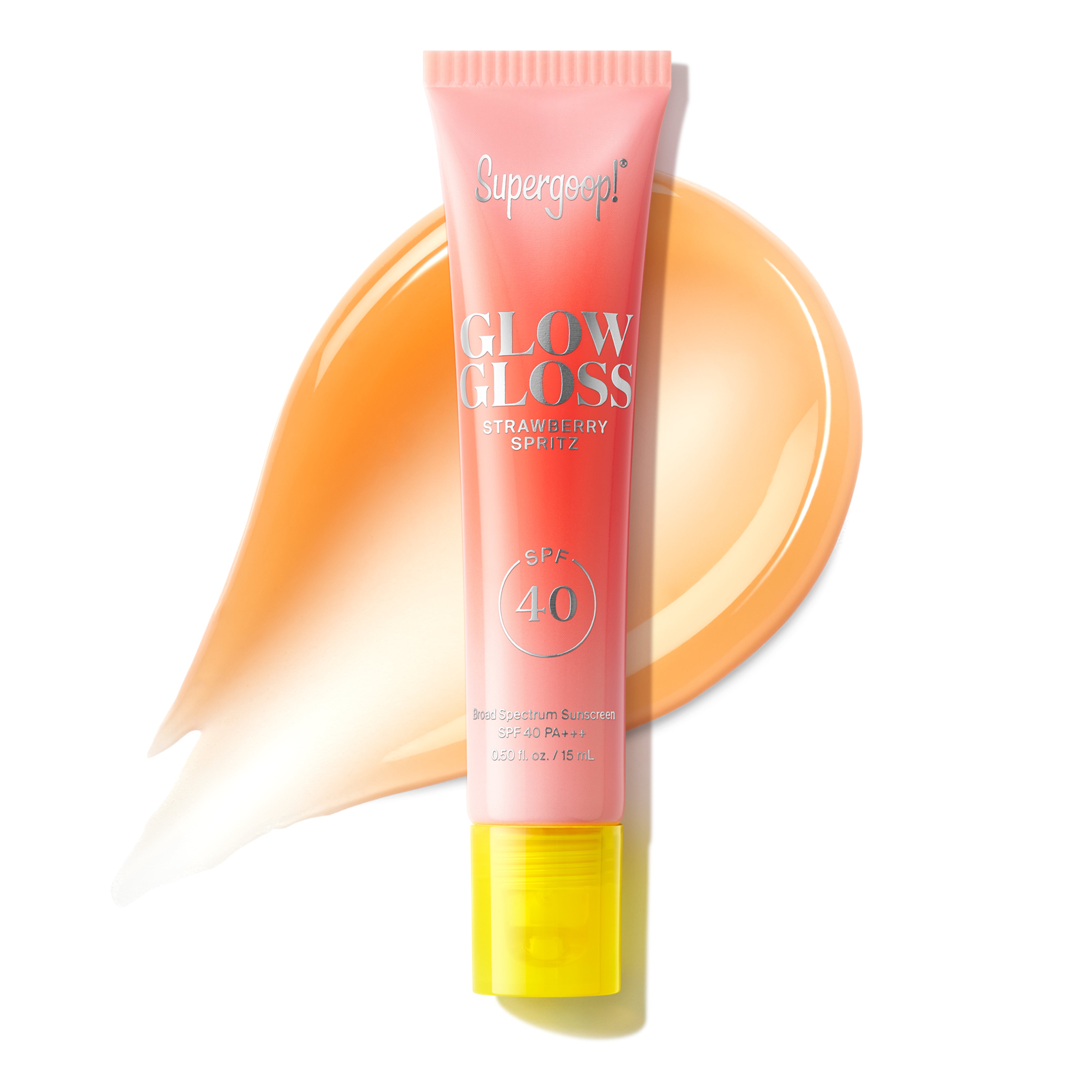 Supergoop! | Glow Gloss SPF 40 Lip Balm Strawberry Spritz