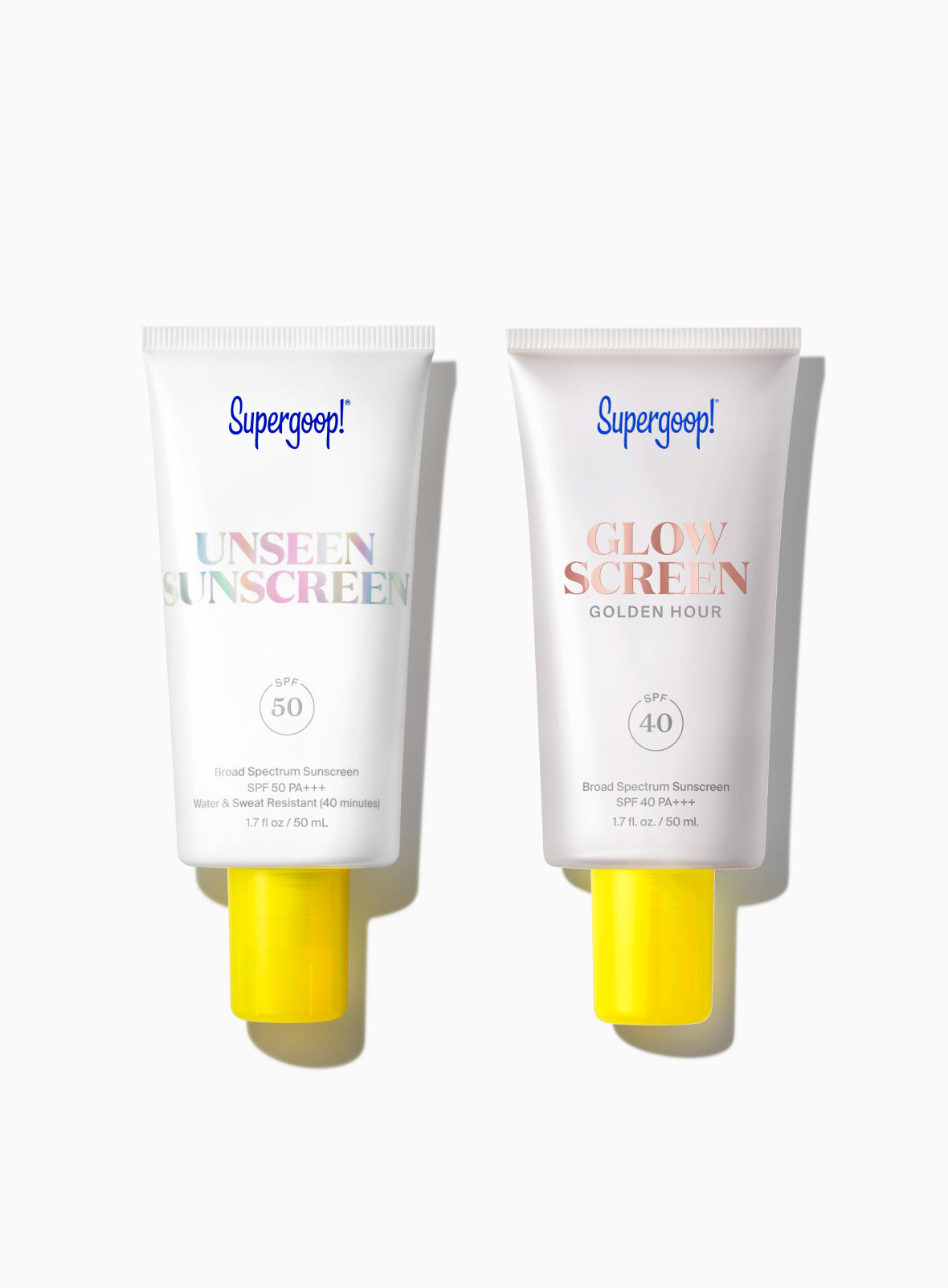 Supergoop! 2-in-1 Beauty Booster Set in Golden Hour / 1.7 oz. Packshot