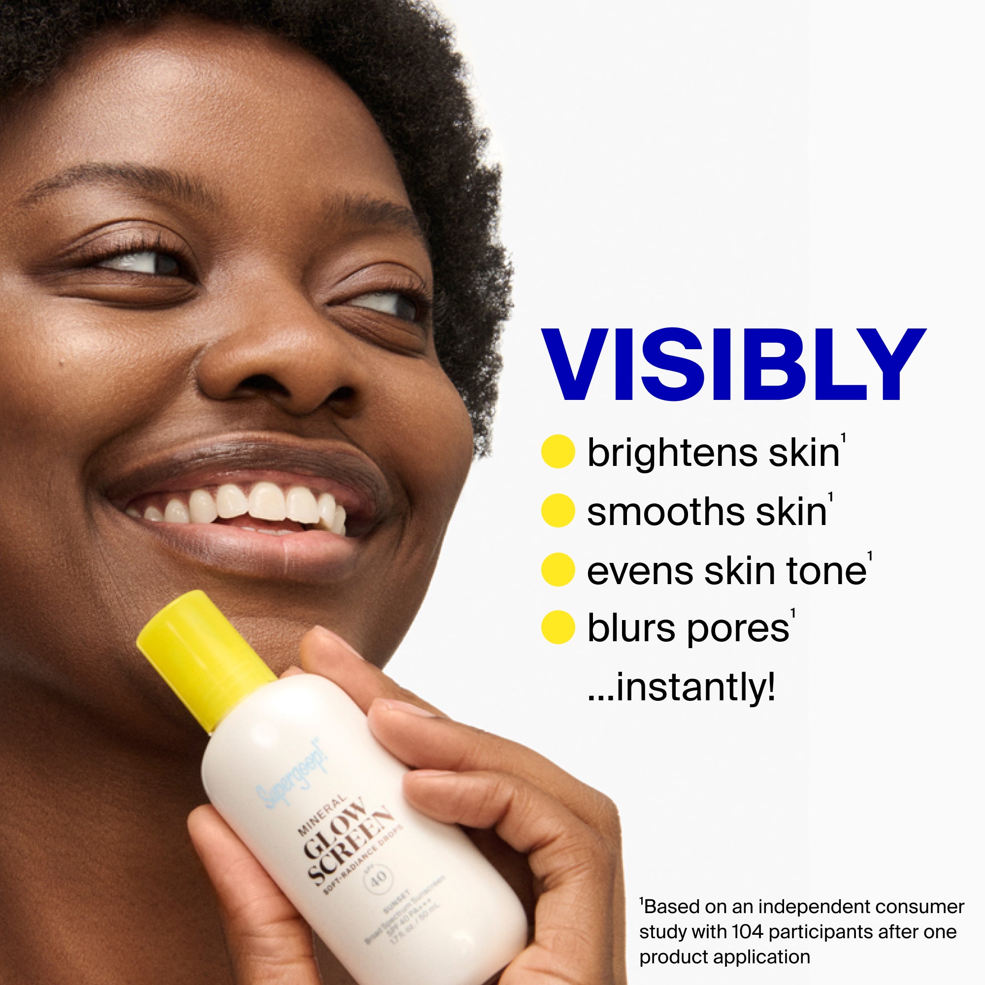 Glowscreen Soft-Radiance Drops Mineral SPF 40 Sunrise 1.7 fl. oz. Golden Hour 1.7 fl. oz. Sunset 1.7 fl. oz.