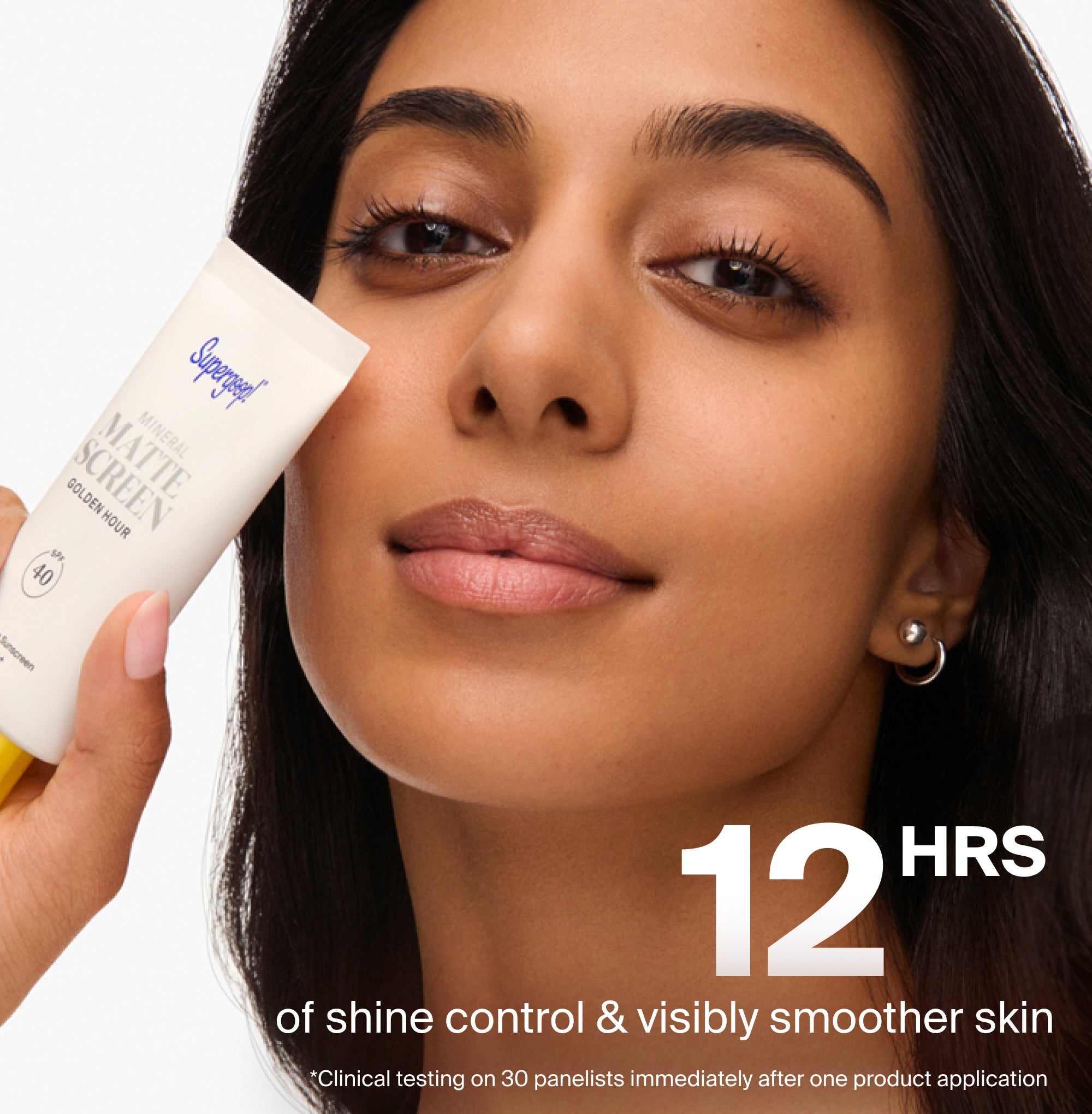 Supergoop! Mineral Mattescreen SPF 40 Untinted 1.5 fl. oz. Sunrise 1.5 fl. oz. Golden Hour 1.5 fl. oz. Sunset 1.5 fl. oz. Sunrise 0.68 fl. oz. 2-pack