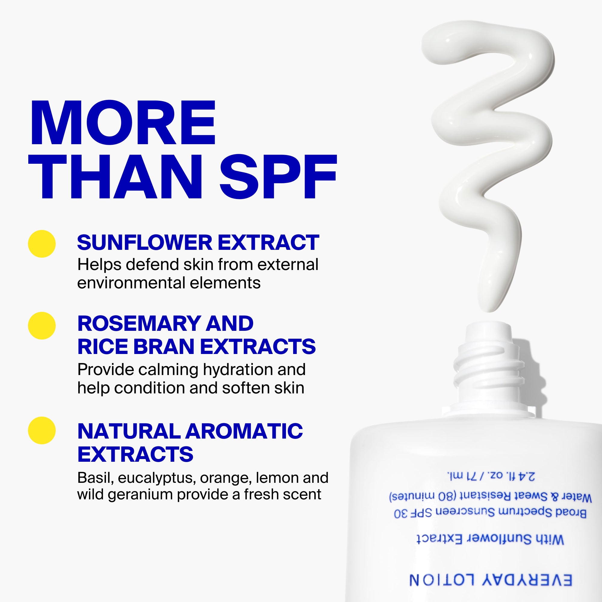 Supergoop! PLAY Everyday Lotion SPF 30 with Sunflower Extract 5.5 fl. oz. 2.4 fl. oz. 