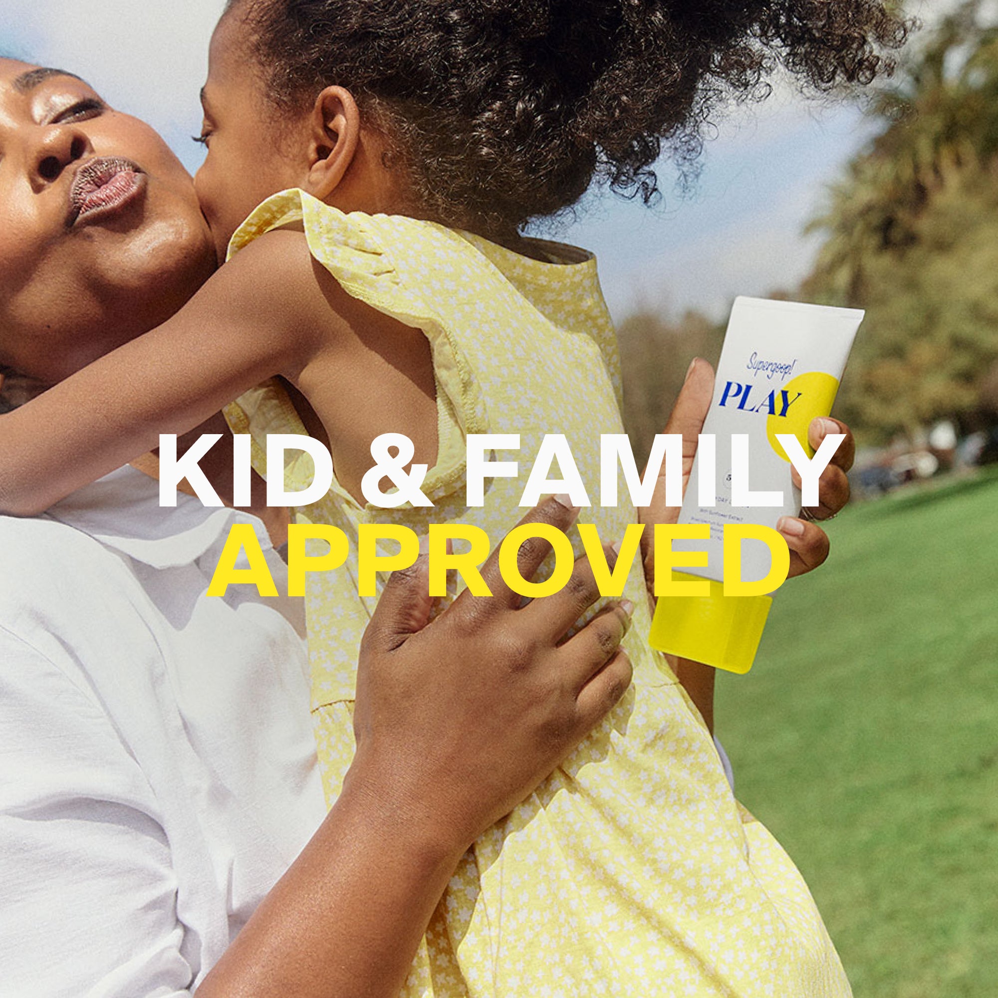 Supergoop! PLAY Everyday Lotion SPF 50 with Sunflower Extract 1 fl. oz., 2.4 fl. oz., 5.5 fl.  oz. 18 fl. oz. and 2-pack  