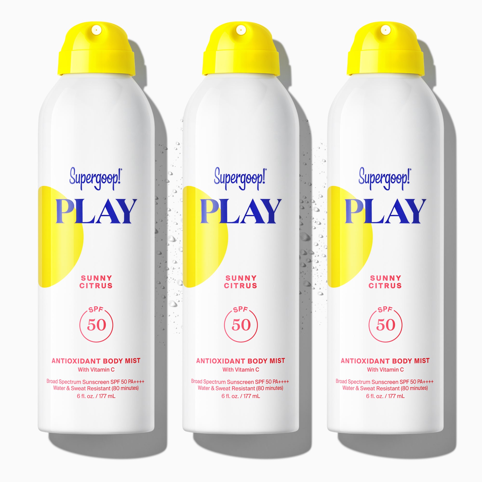 PLAY Antioxidant Body Mist SPF 50 with Vitamin C