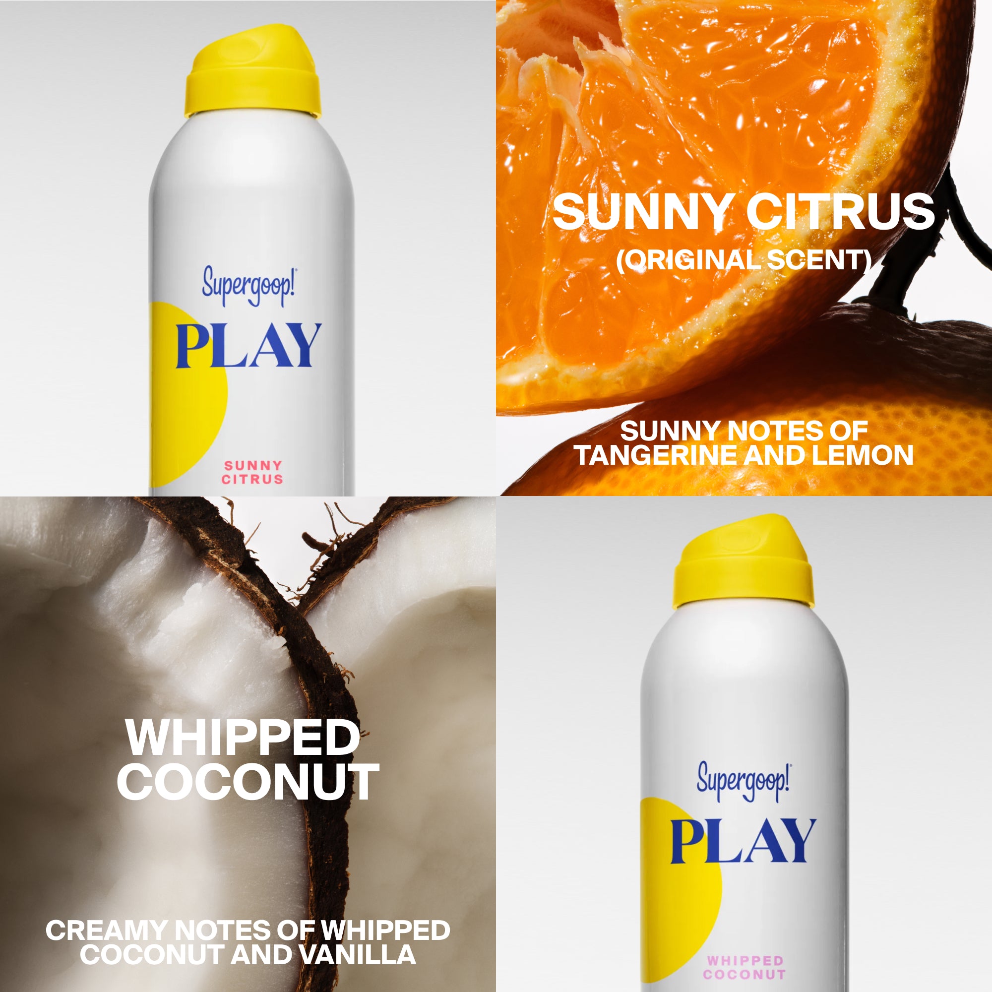 Supergoop! PLAY Antioxidant Body Mist SPF 50 - Spray Sunscreen
