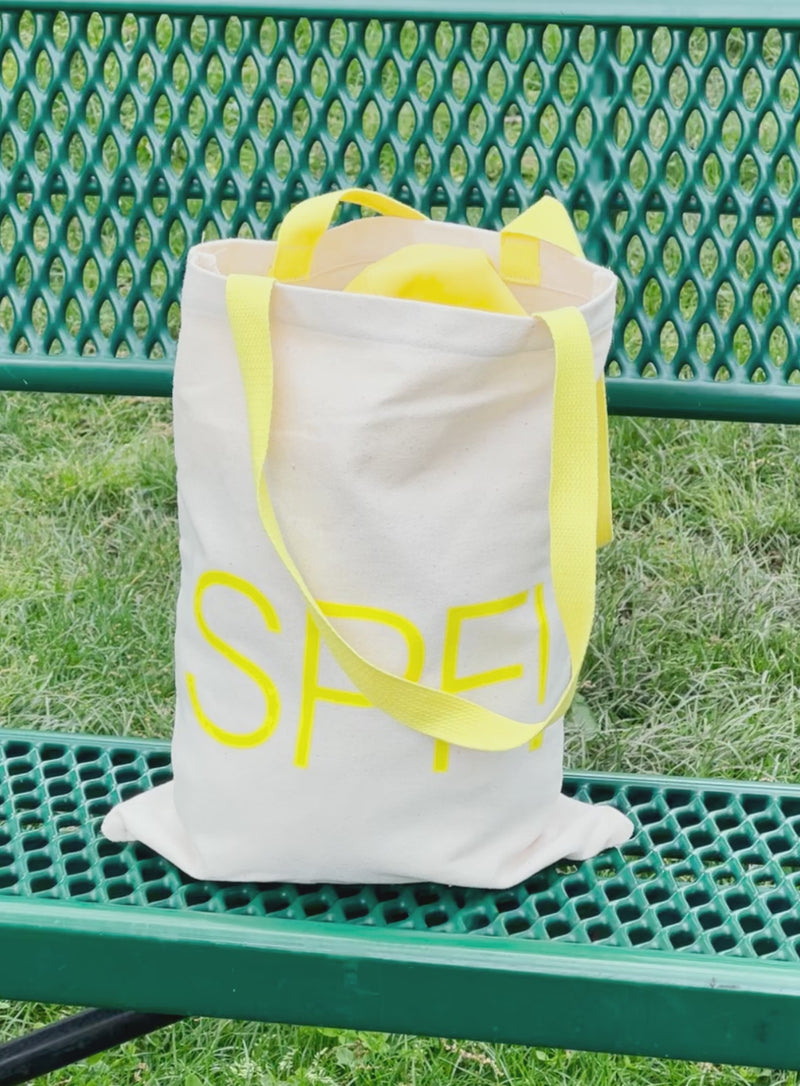 SPF! Canvas Tote Bag video