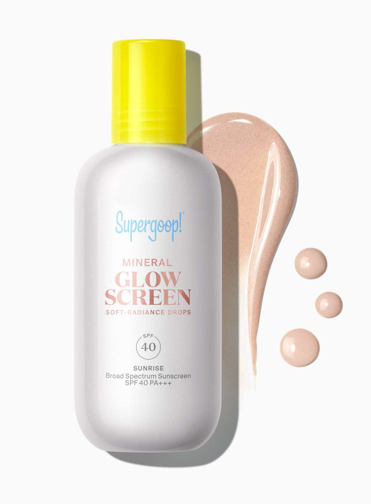 Glowscreen Soft-Radiance Drops Mineral SPF 40 Sunrise 1.7 fl. oz.