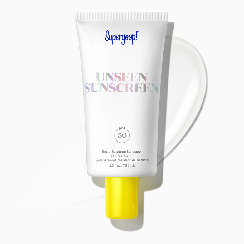 Supergoop! New Unseen Sunscreen SPF 50 - Clear Gel Face Sunscreen